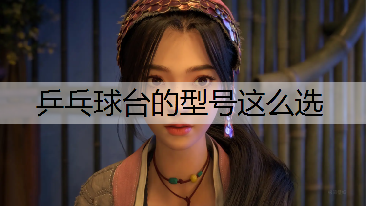 乒乓球台的型号这么选