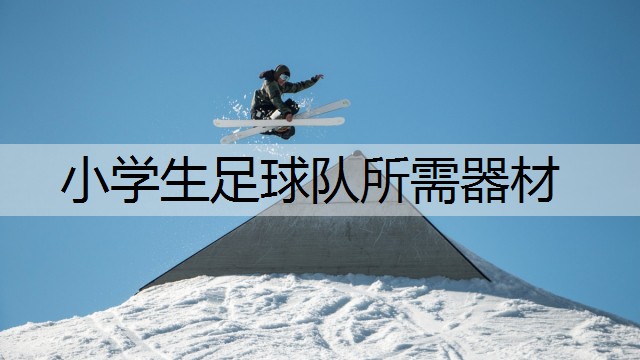 小学生足球队所需器材
