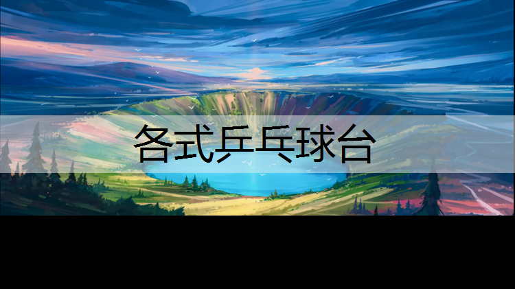 各式乒乓球台